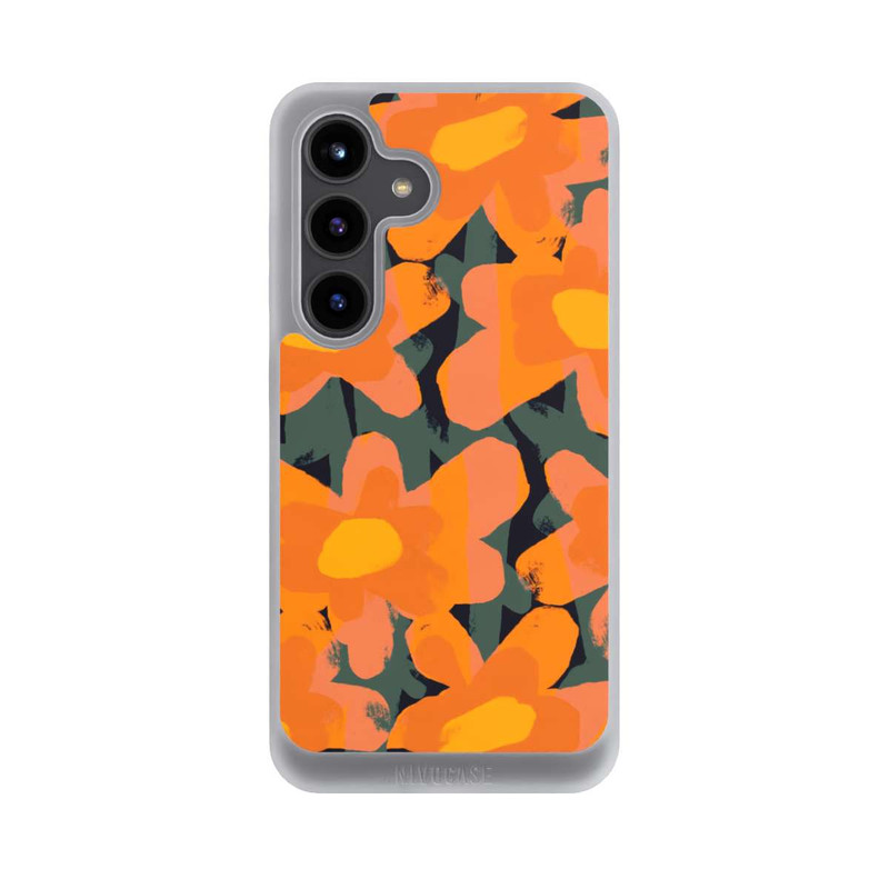 Galaxy S24 NIVOpure Prairie Fleurie Orange