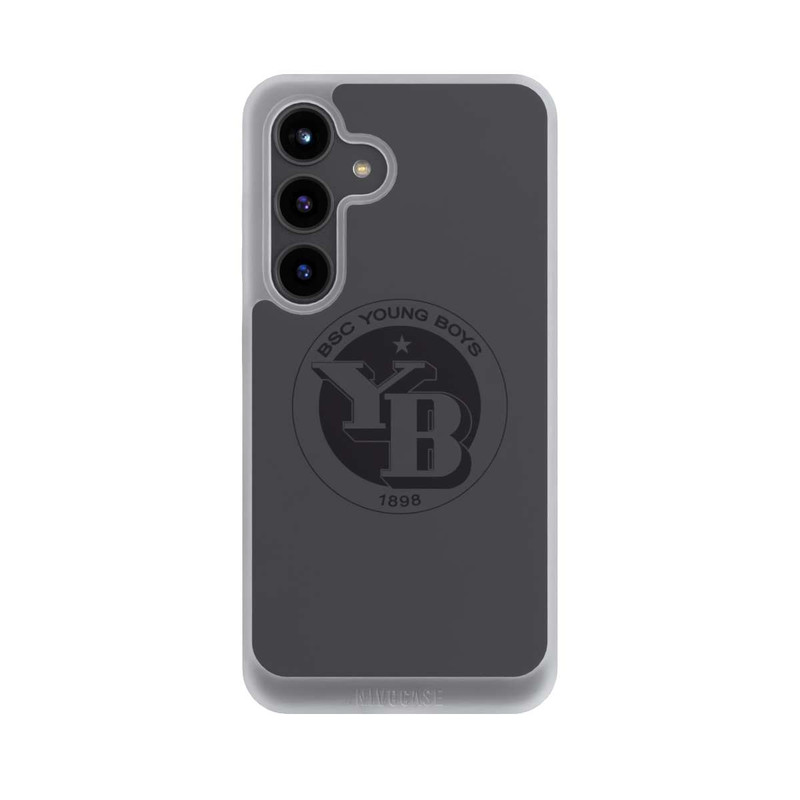 Galaxy S24 NIVOpure BSC YB Logo Grau