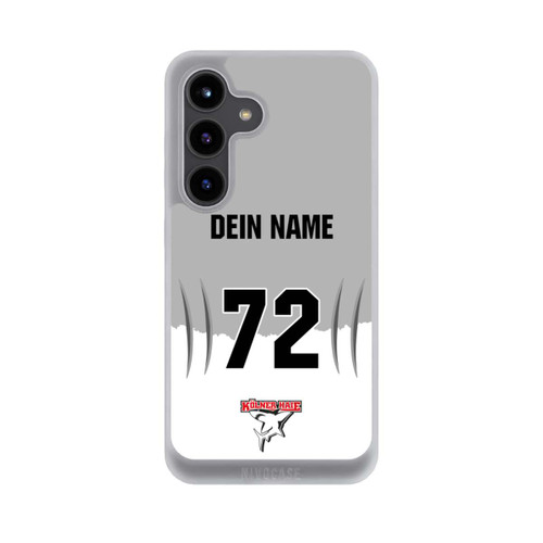 Samsung Galaxy S24 NIVOpure Kölner Haie Trikotmotiv Personalisierbar