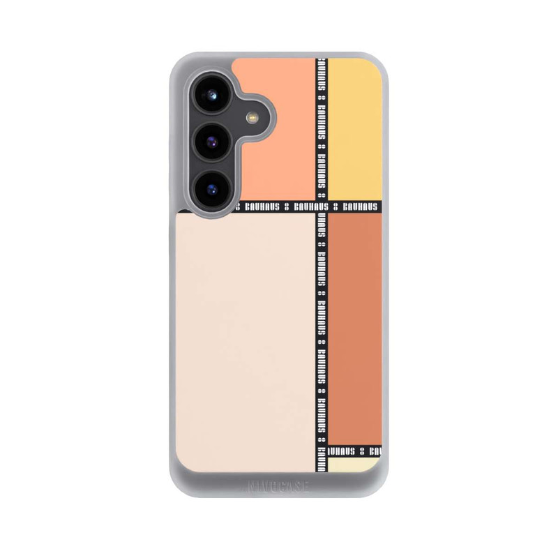Galaxy S24 NIVOpure Bauhaus Squares-Pastel