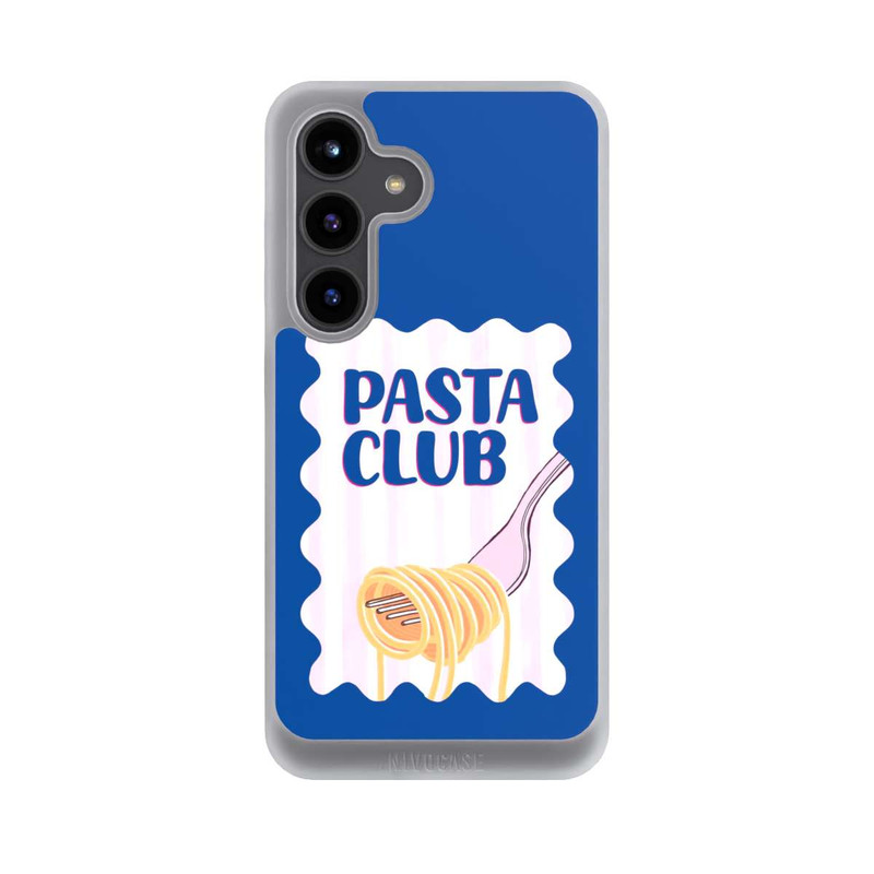 Galaxy S24 NIVOpure Pasta Club in Blue and Pink