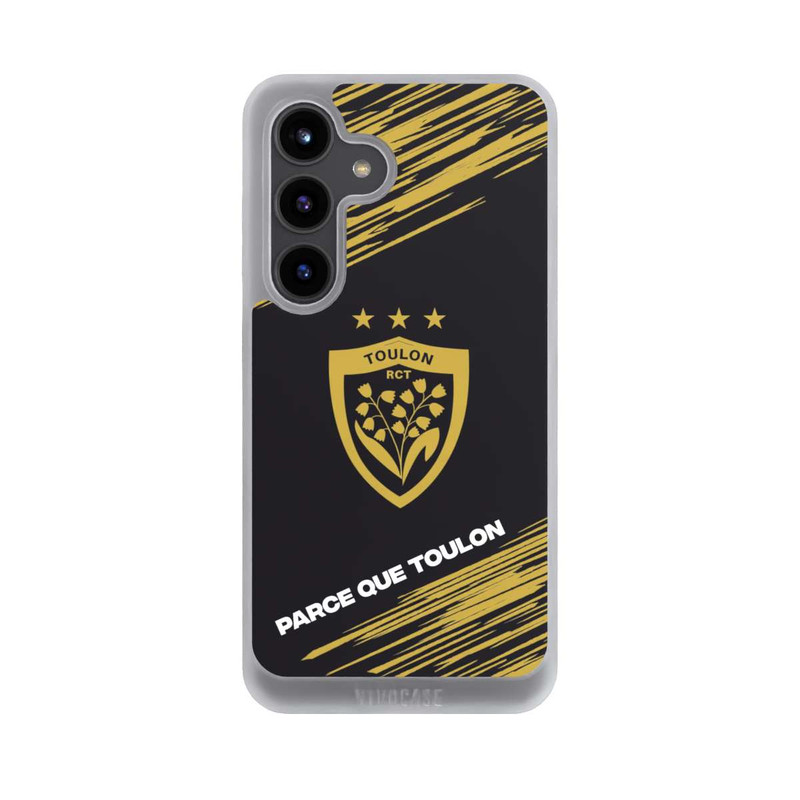 Galaxy S24 NIVOpure RCT Logo Gold Monochrom
