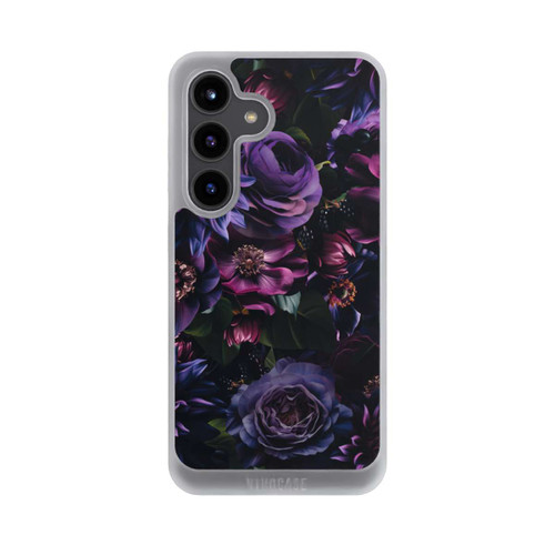 Samsung Galaxy S24 NIVOpure Dark Purple Flowers