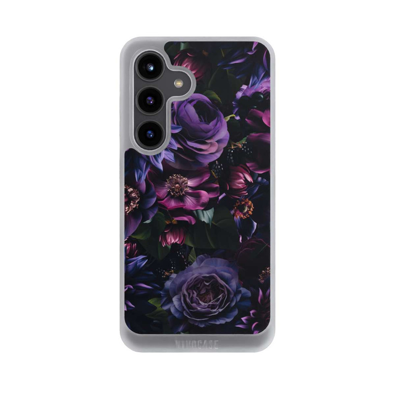 Galaxy S24 NIVOpure Dunkle Lila Blüten 