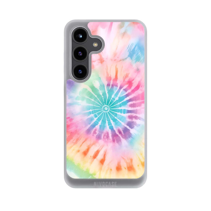 Galaxy S24 NIVOpure Rainbow Color Tie Dye 