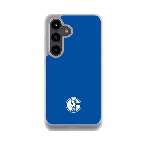 Samsung Galaxy S24 NIVOpure FC Schalke 04 Logo Blau