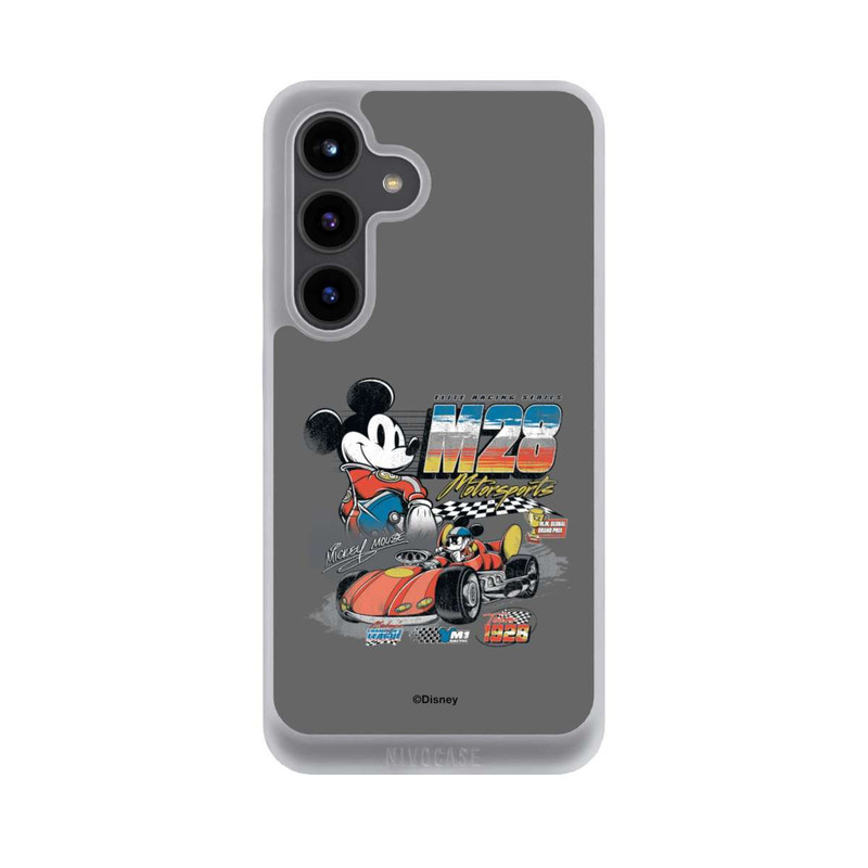 Galaxy S24 NIVOpure Micky Maus Rennfahrer Auto M28