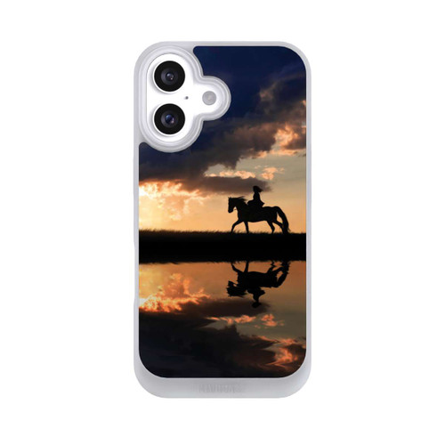 Apple iPhone 16 NIVOpure Ausritt im Sonnenuntergang