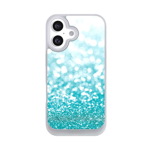 Apple iPhone 16 NIVOpure Pluie de Paillettes Pétroles Look