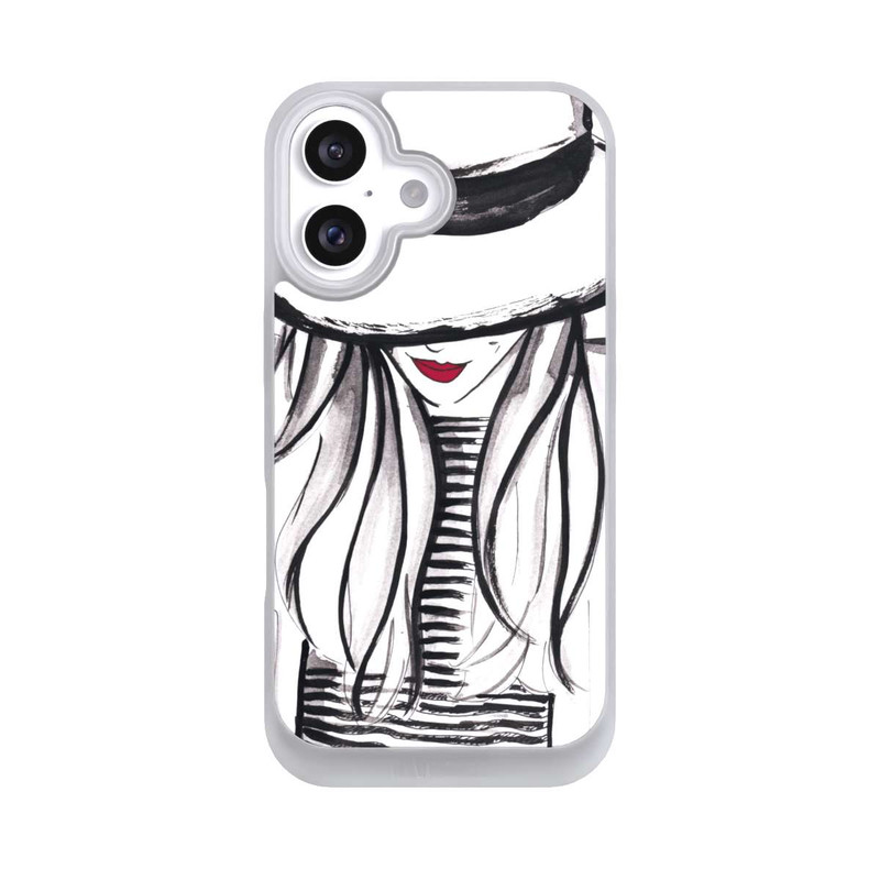 iPhone 16 NIVOpure Powerfrau mit Hut
