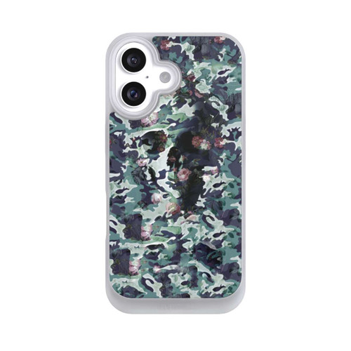 Apple iPhone 16 NIVOpure Camouflage-Totenkopf