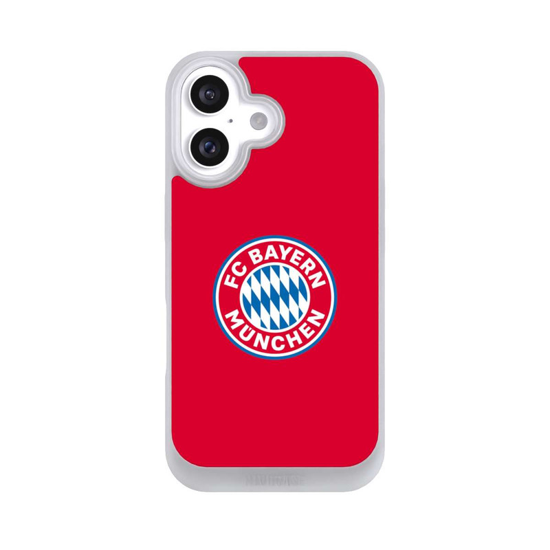 iPhone 16 NIVOpure FCB Logo auf Rot