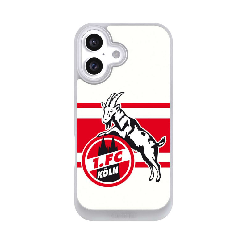 iPhone 16 NIVOpure White Red Stripes 1.FC
