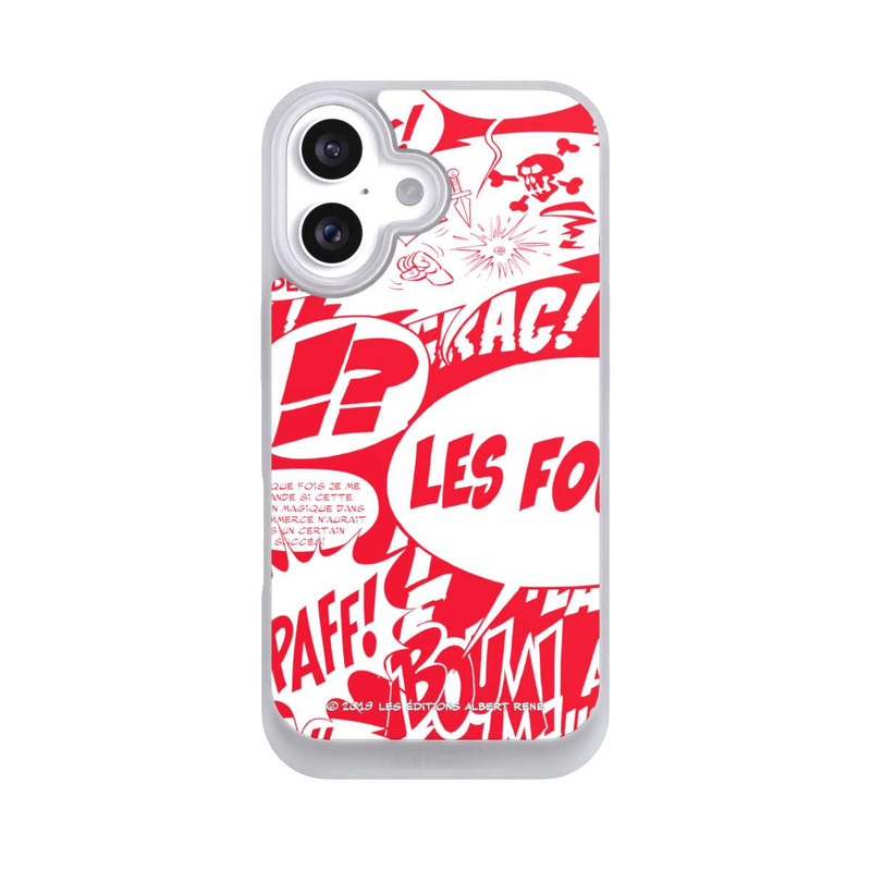 iPhone 16 NIVOpure Sprechblasen Asterix Rot