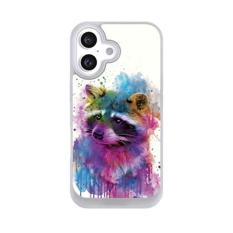 iPhone 16 NIVOpure Glücklicher Waschbär