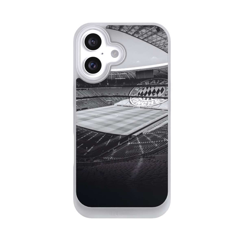 iPhone 16 NIVOpure Stadion FC Bayern - Black White