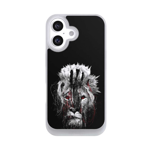 Apple iPhone 16 NIVOpure Löwe Rote Augen