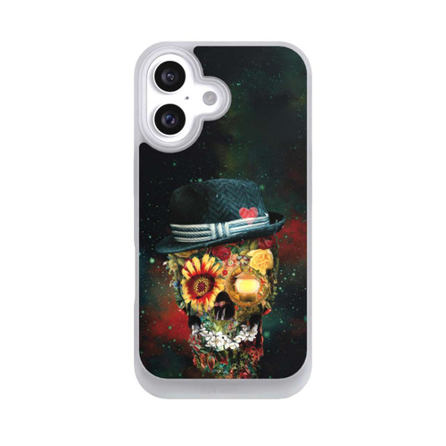 Apple iPhone 16 NIVOpure Totenkopf-Liebhaber