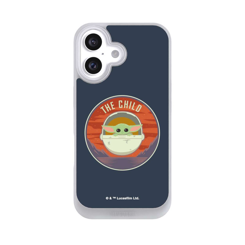 iPhone 16 NIVOpure The Child Abzeichen Blau