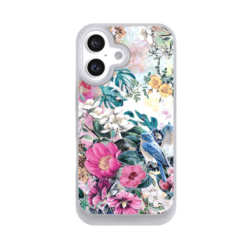 Apple iPhone 16 NIVOpure Vögel und Blumen