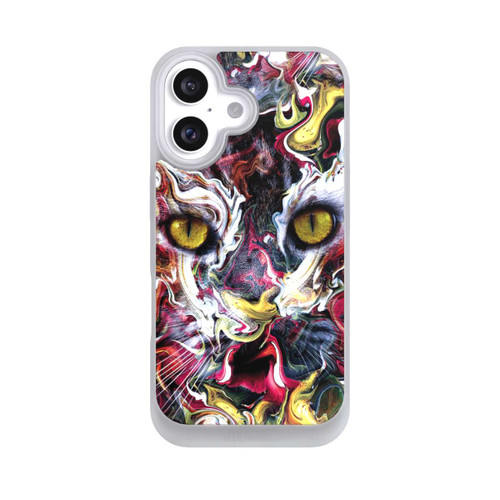Apple iPhone 16 NIVOpure Katze Abstrakt