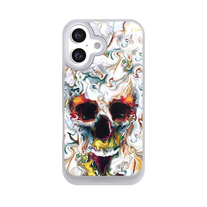 iPhone 16 NIVOpure abstrakter Schädel