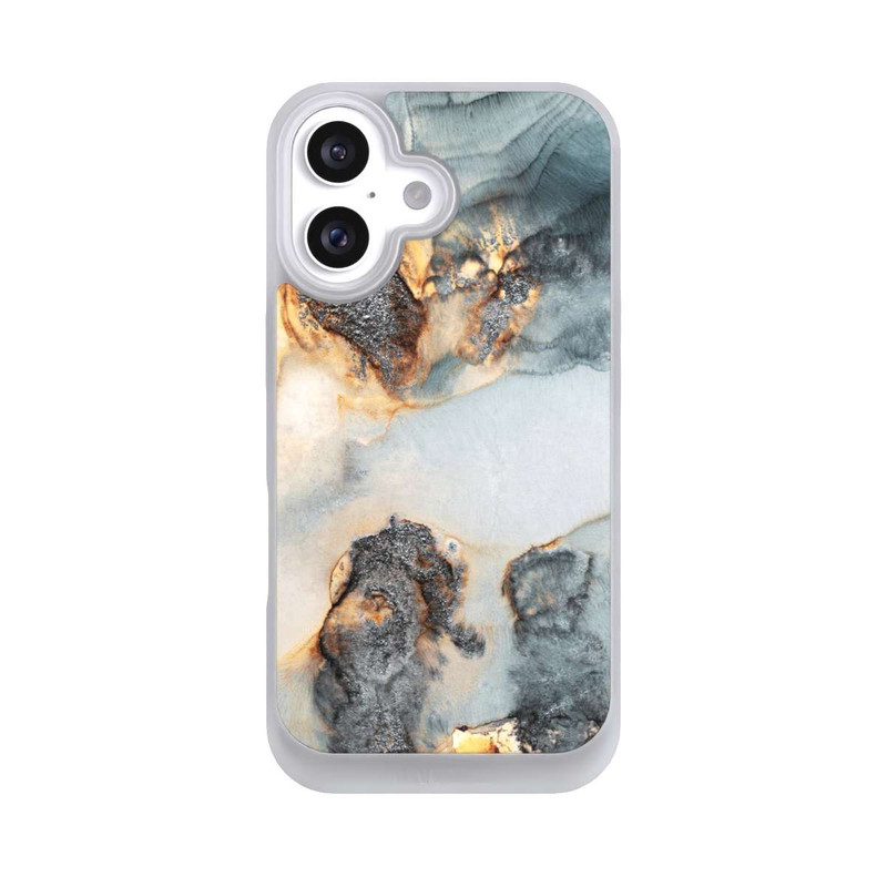 iPhone 16 NIVOpure Flutwellen Golddruck
