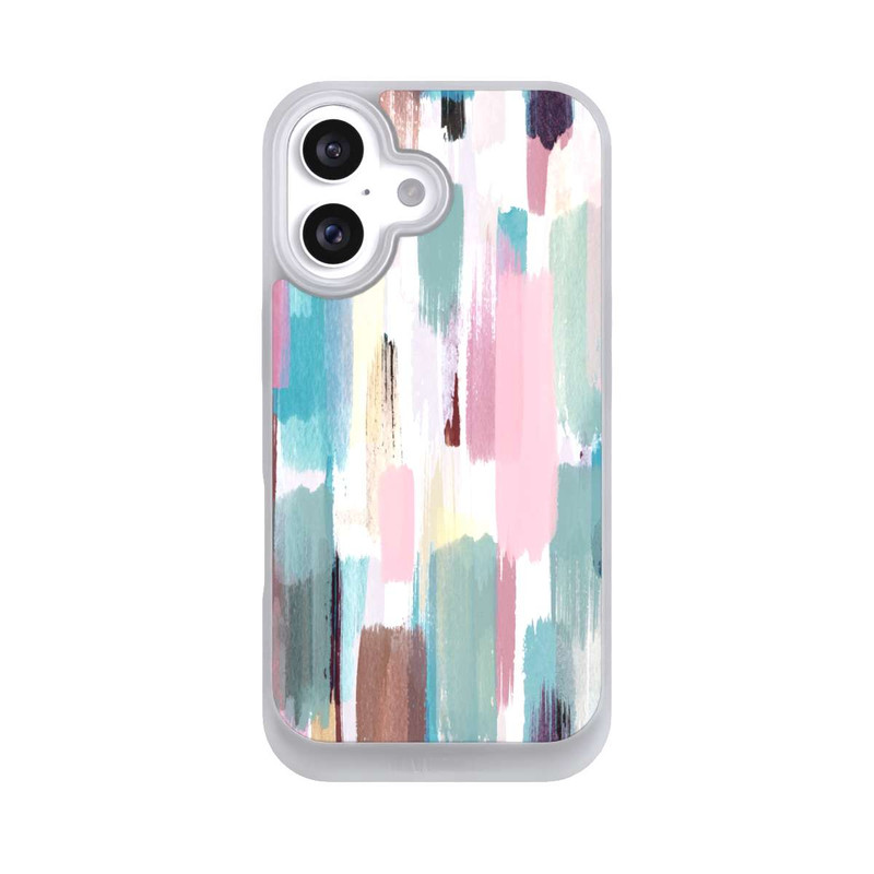 iPhone 16 NIVOpure Abstract Brushstrokes Pastel Shades