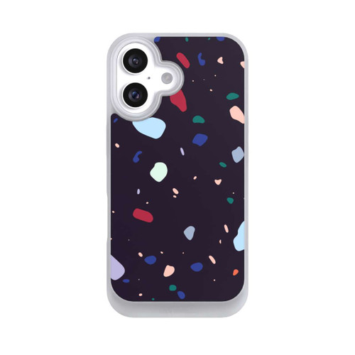 Apple iPhone 16 NIVOpure Modern Dark Rounded Terrazzo