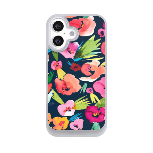 Apple iPhone 16 NIVOpure tropische Blumen aquarell