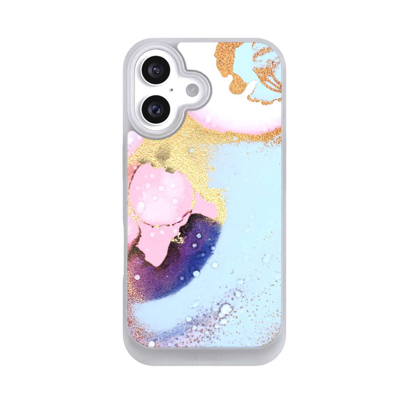 iPhone 16 NIVOpure Texture Encre Pastel Glamour