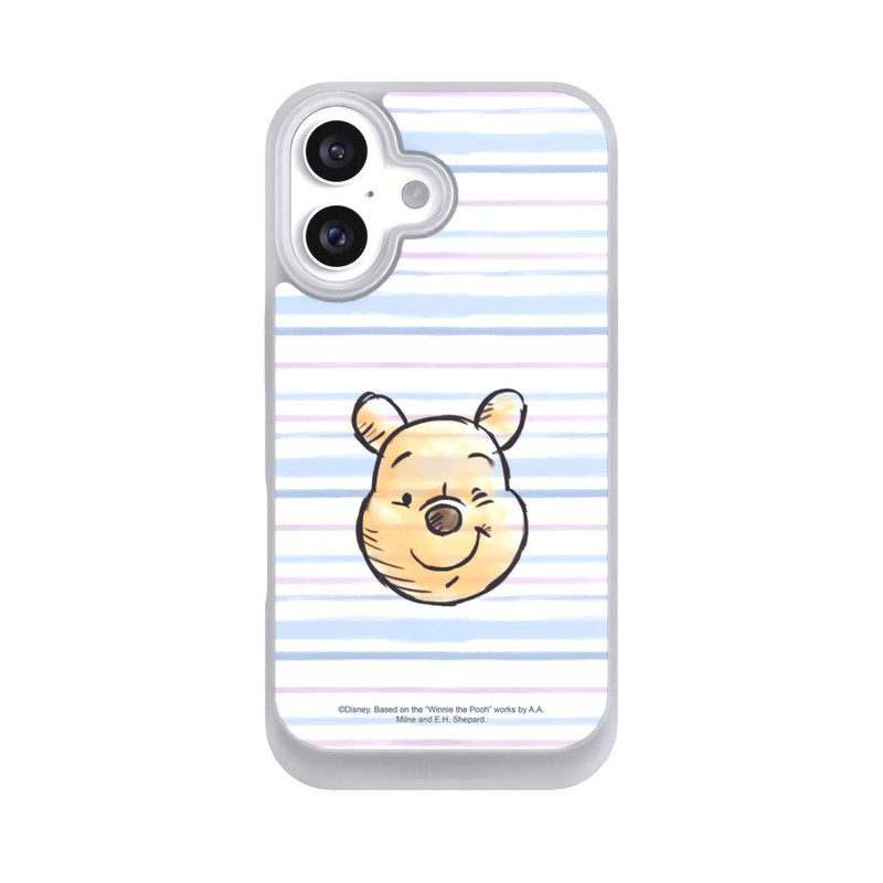 iPhone 16 NIVOpure Winnie Puuh auf Streifen
