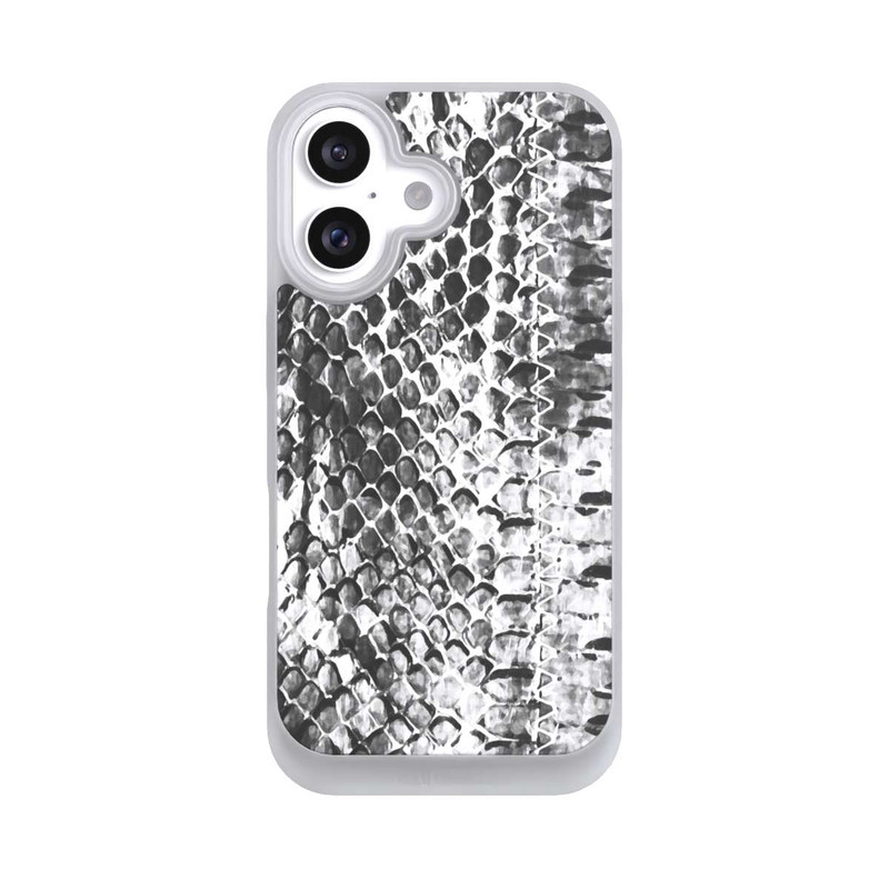 iPhone 16 NIVOpure Charcoal snake pattern