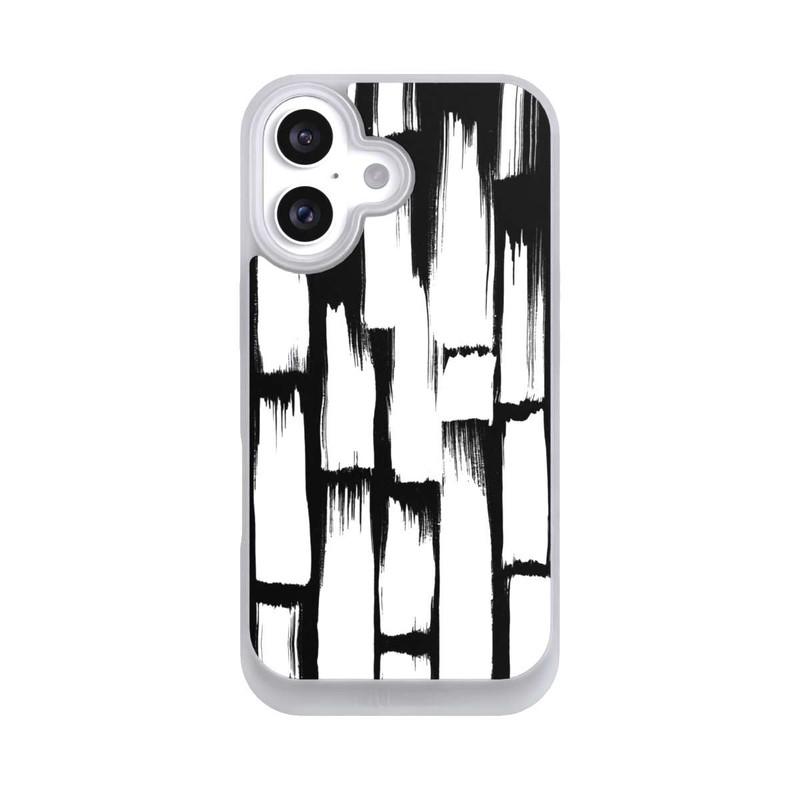iPhone 16 NIVOpure Tribal-Pinselstriche