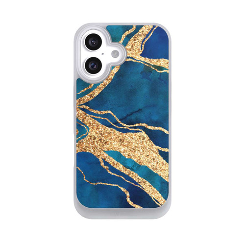 Apple iPhone 16 NIVOpure Edelstein Blaugold