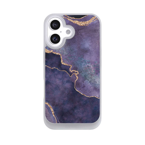 Apple iPhone 16 NIVOpure Lila Edelstein glamourös