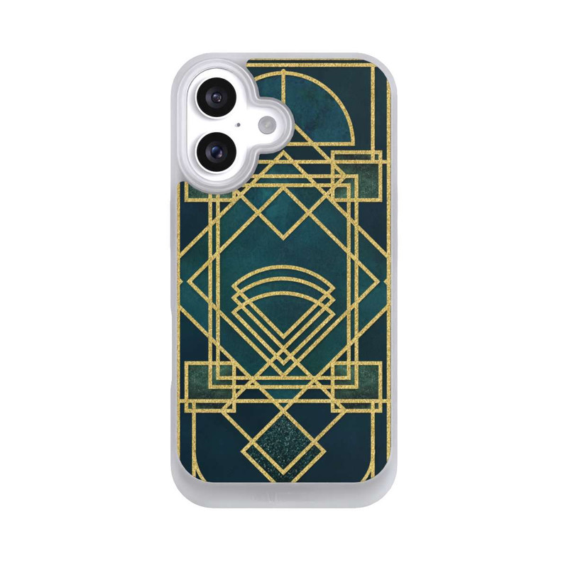 iPhone 16 NIVOpure Art Deco Quadrat