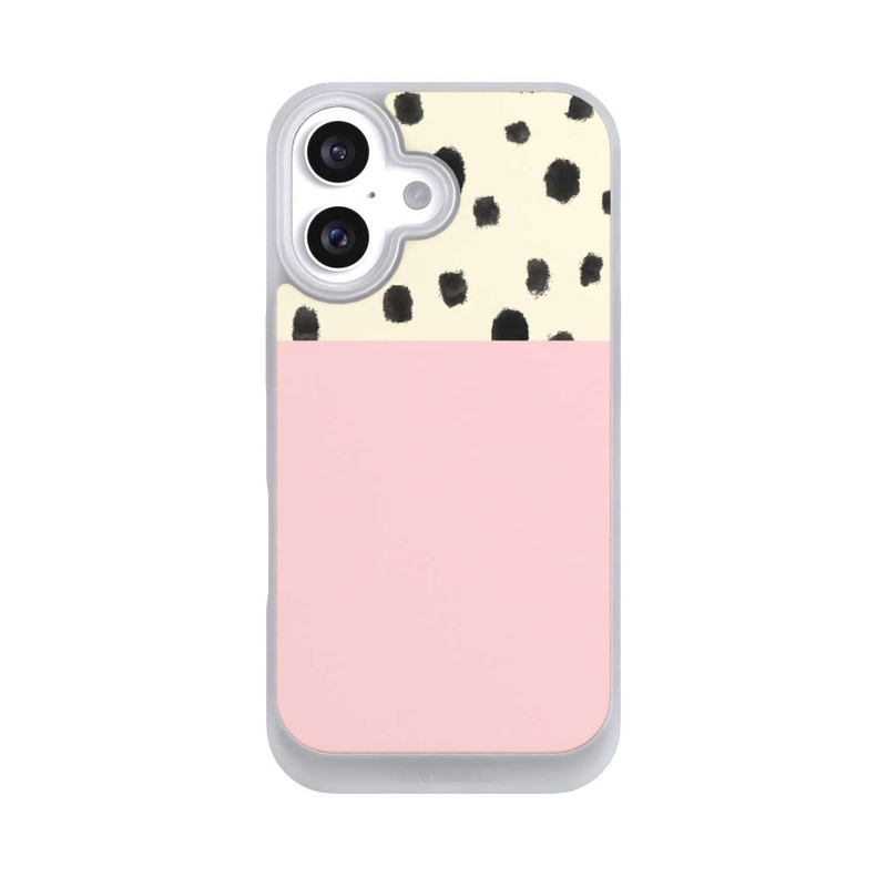 iPhone 16 NIVOpure Punkte und Rosa