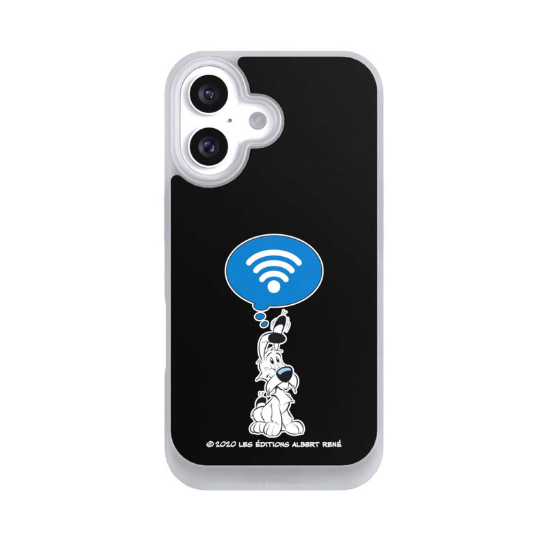 iPhone 16 NIVOpure Idefix W-LAN - Schwarz Hintergrund