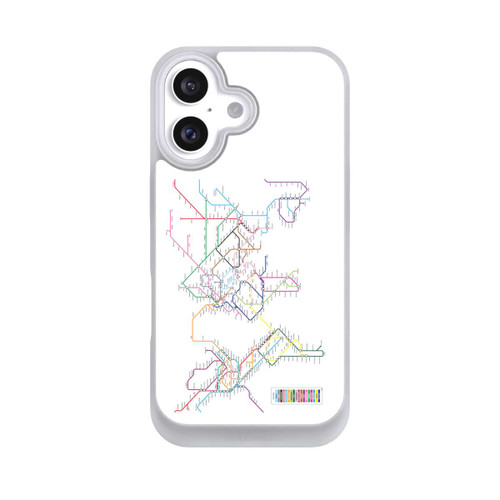Apple iPhone 16 NIVOpure Carte du métro mondial