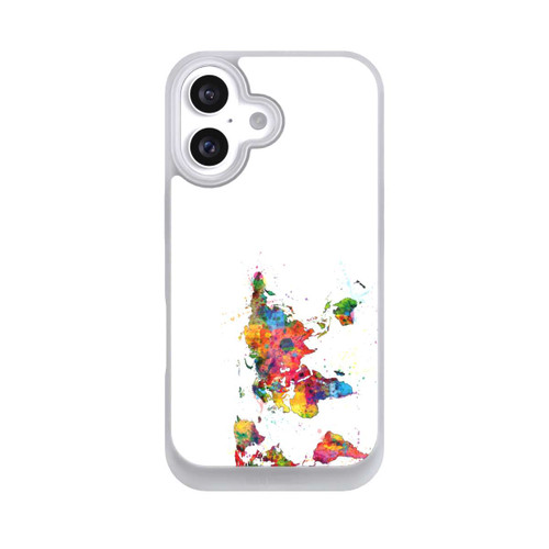 Apple iPhone 16 NIVOpure Éclats de cartes du monde
