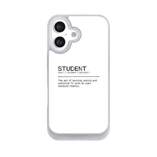 Apple iPhone 16 NIVOpure Zitat Student (Englisch)