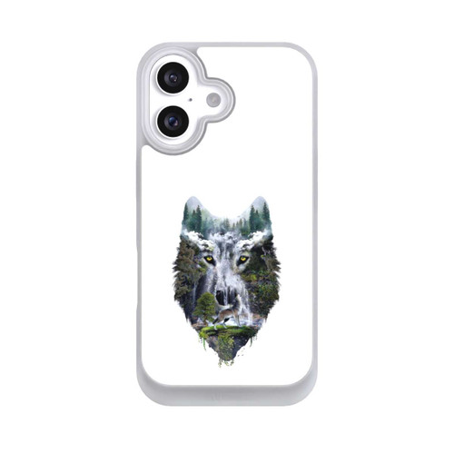 Apple iPhone 16 NIVOpure Wolf im Wald