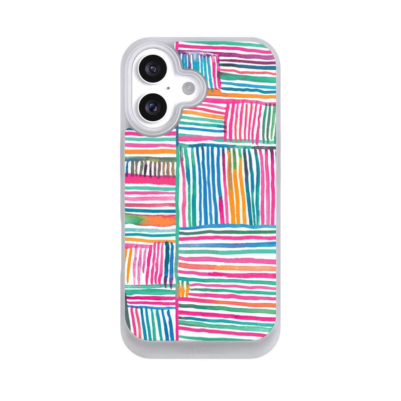 iPhone 16 NIVOpure Aquarelllinien Entspannung