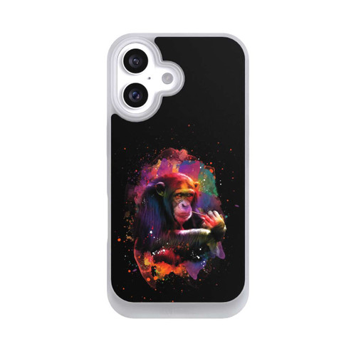 Apple iPhone 16 NIVOpure Affe Colorful Sprayart
