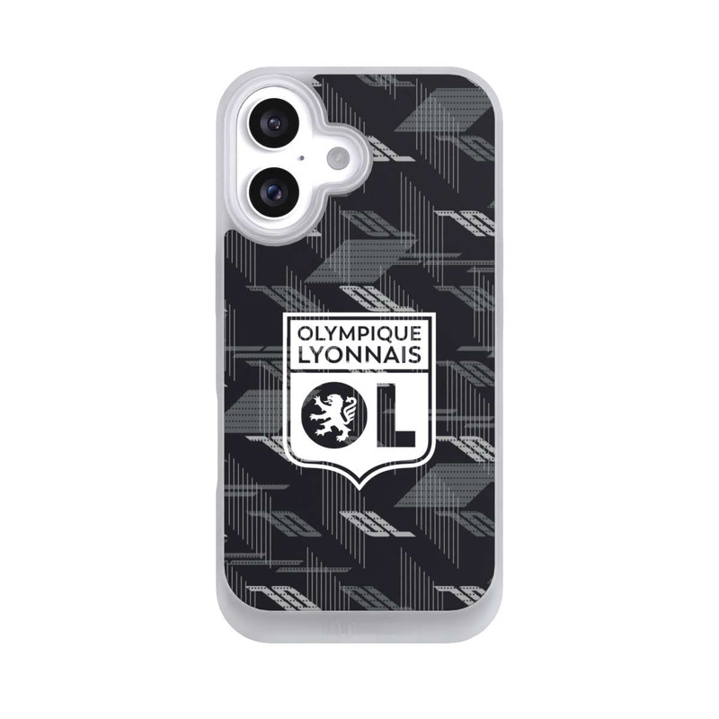 iPhone 16 NIVOpure OL Modern Schwarz Weiß