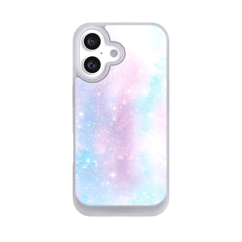 Apple iPhone 16 NIVOpure Rosa-blaue Galaxie