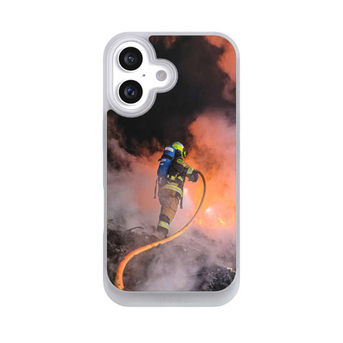 Apple iPhone 16 NIVOpure Feuerwehrmann Stark