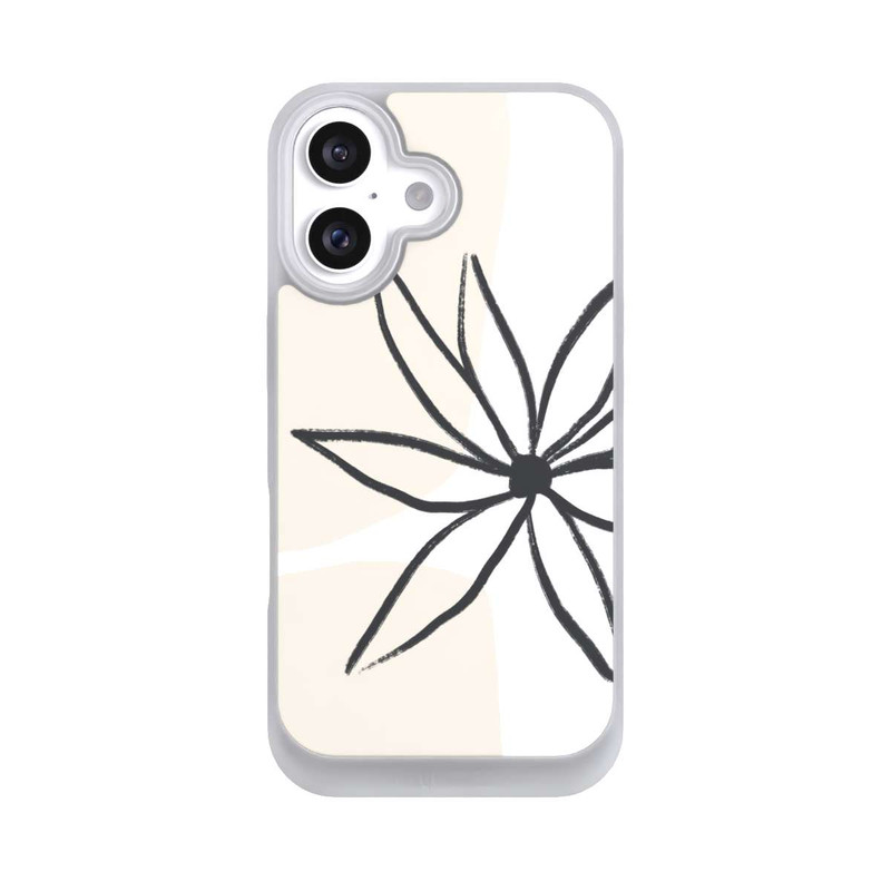 iPhone 16 NIVOpure Blume und Creme