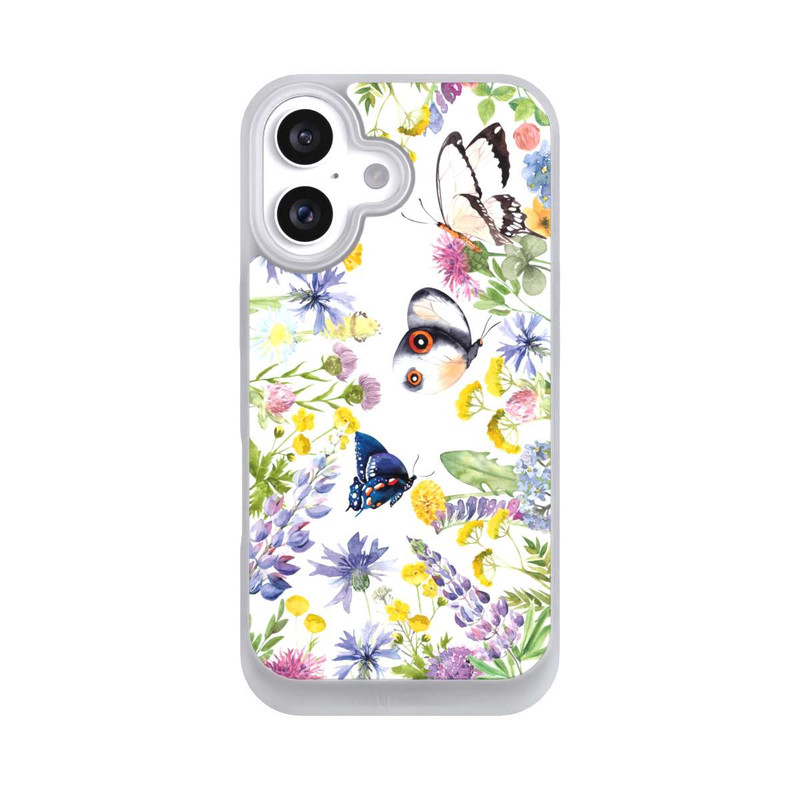 iPhone 16 NIVOpure Colourful Spring Flowers and Butterflies